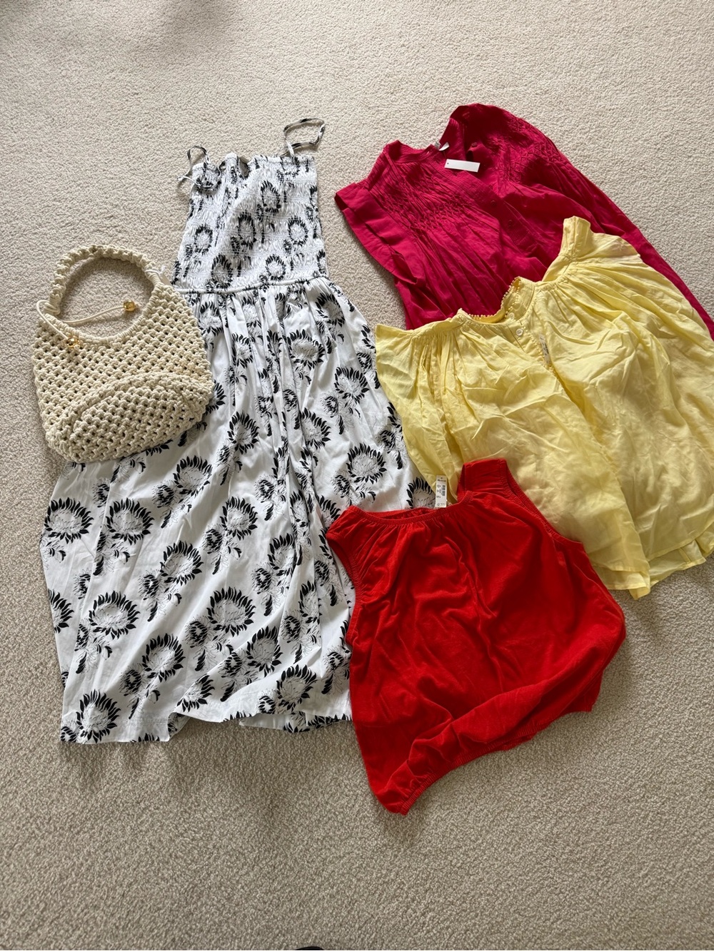 Madewell closet cleanout- Dresses/Tops/Bag